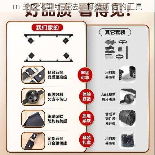 m 的奴化训练方法：打造听话的工具