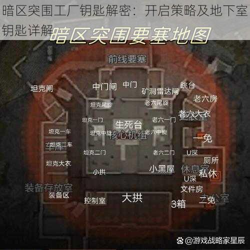 暗区突围工厂钥匙解密：开启策略及地下室钥匙详解